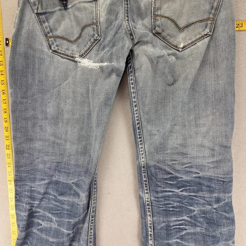 Vintage Levis Engineered Jeans Mens Blue Buckle Back Honeycomb Fits 32x31
